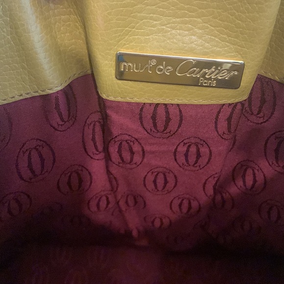 💛 CARTIER Must Line Drawstring Bucket Bag 💛 - Picture 15 of 17